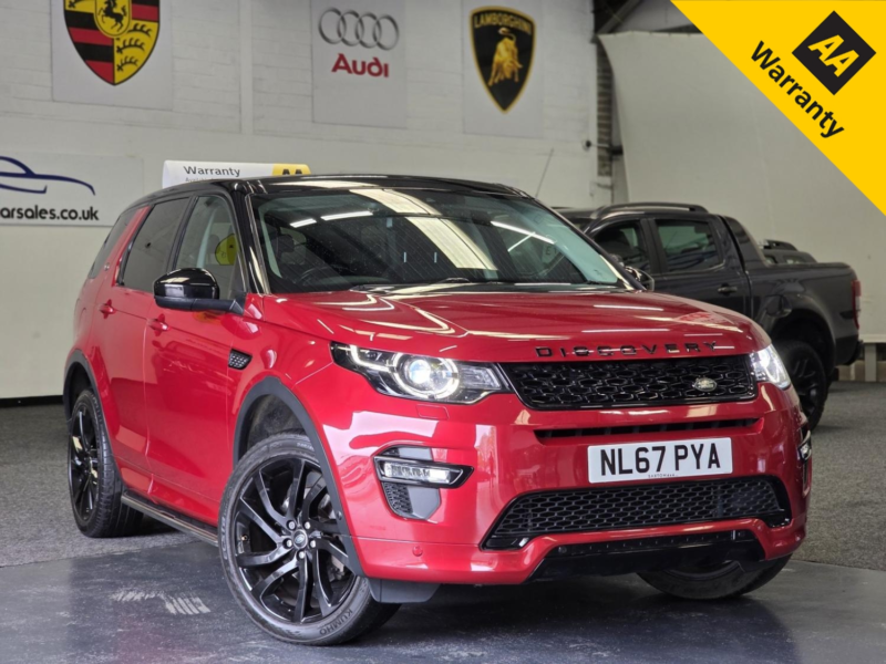 2017 Land Rover Discovery Sport 2.0 Td4 Hse Dynamic Lux in Red — image 1