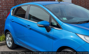 2011 Ford Fiesta 1.4 Zetec Hatchback 5dr Petrol Automatic (154 G/km, 94 Bhp) in Blue — image 5
