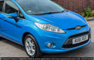 2011 Ford Fiesta 1.4 Zetec Hatchback 5dr Petrol Automatic (154 G/km, 94 Bhp) in Blue — image 6