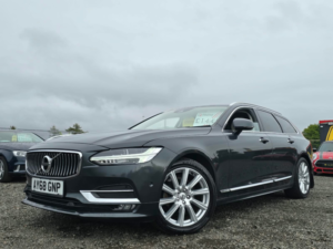 2018 Volvo V90 2.0 D4 Inscription Estate 5dr Diesel Auto Euro 6 (s/s) (190 Ps) in Grey — image 2