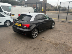 2018 Audi A1 1.4 Tfsi Black Edition Sportback 5dr Petrol S Tronic Euro 6 (s/s) (nav) (125 Ps) in Black — image 3