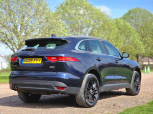 2016 Jaguar F-Pace 2.0 D180 Portfolio Auto AWD Euro 6 (s/s) 5dr in Blue — image 6
