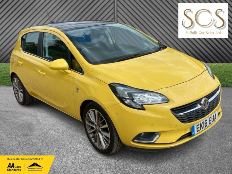 2016 Vauxhall Corsa 1.4 I Turbo Ecoflex Se in Yellow — image 1