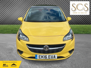 2016 Vauxhall Corsa 1.4 I Turbo Ecoflex Se in Yellow — image 2