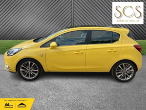 2016 Vauxhall Corsa 1.4 I Turbo Ecoflex Se in Yellow — image 4