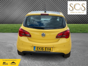 2016 Vauxhall Corsa 1.4 I Turbo Ecoflex Se in Yellow — image 6