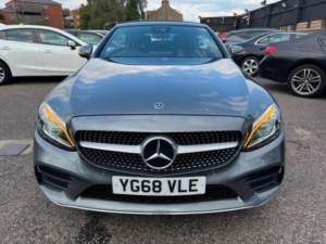 2018 Mercedes-Benz C Class 1.5 C200 Mhev Amg Line (premium) Cabriolet G-Tronic+ Euro 6 (s/s) 2dr in Grey — image 5