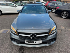 2018 Mercedes-Benz C Class 1.5 C200 Mhev Amg Line (premium) Cabriolet G-Tronic+ Euro 6 (s/s) 2dr in Grey — image 6
