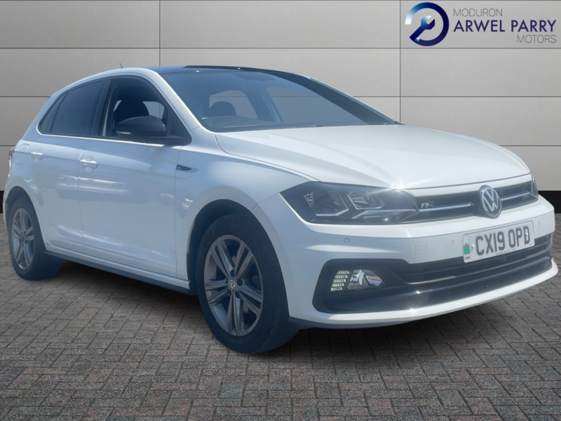 2019 Volkswagen Polo 1.0 Tsi R-Line in White — image 1