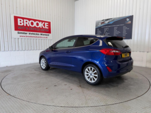 2018 Ford Fiesta 1.0t Ecoboost Titanium Euro 6 (s/s) 3dr in Blue — image 6