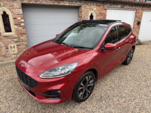 2023 Ford Kuga 2.5 Kuga St-Line X Edition 5 Door 2.5 Duratec PHEV 225ps Fwd CVT Automatic in Red — image 2