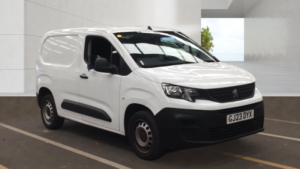 2023 Peugeot Partner 1.5 Bluehdi 1000 Professional Premium + Standard Panel Van 5dr Diesel Manual Swb Euro 6 100 Bhp in White — image 3