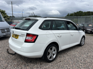 2015 Skoda Fabia 1.4 Tdi Se L in White — image 2