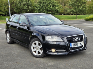 2012 Audi A3 1.6 Tdi Se Sportback Euro 5 (s/s) 5dr in Black — image 2