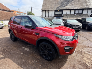 2017 Land Rover Discovery Sport Td4 Hse Black in Red — image 4