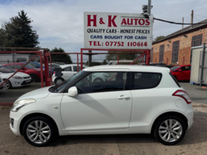2014 Suzuki Swift 1.2 Sz3 Euro 5 3dr in White — image 2