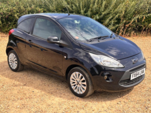 2014 Ford Ka 1.2 Zetec Euro 5 (s/s) 3dr in Black — image 3