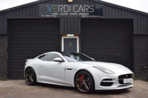 2018 Jaguar F-Type 5.0 V8 R Auto AWD Euro 6 (s/s) 2dr in White — image 2