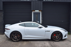 2018 Jaguar F-Type 5.0 V8 R Auto AWD Euro 6 (s/s) 2dr in White — image 3