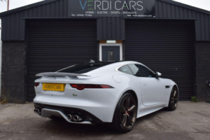 2018 Jaguar F-Type 5.0 V8 R Auto AWD Euro 6 (s/s) 2dr in White — image 6