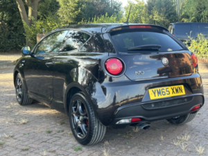 2016 Alfa Romeo Mito 0.9 Mito 875cc Tb Twinair 105 Bhp Qv Line in Black — image 2