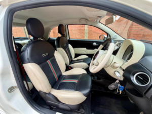 2012 Fiat 500 1.2 Bygucci Dualogic Euro 5 (s/s) 3dr in White — image 3
