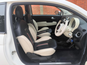 2012 Fiat 500 1.2 Bygucci Dualogic Euro 5 (s/s) 3dr in White — image 6