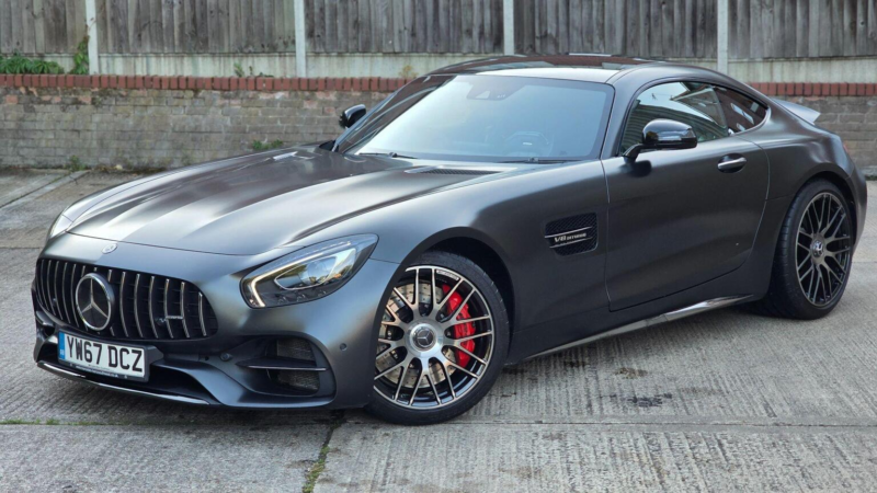 2017 Mercedes-Benz Amg Gt 4.0 V8 Biturbo C Edition 50 Spds Dct Euro 6 (s/s) 2dr in Grey — image 1