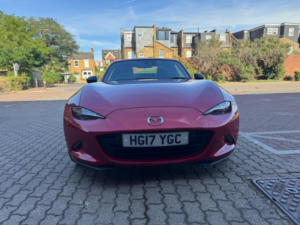 2017 Mazda Mx-5 Rf 2.0 Skyactiv-G Launch Edition Euro 6 2dr in Red — image 3