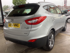 2014 Hyundai Ix35 2.0 Crdi Se Auto 4WD Euro 5 5dr (nav) in Silver — image 5