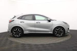 2023 Ford Puma 1.0t Ecoboost Mhev St-Line X SUV 5dr Petrol Hybrid Manual Euro 6 (s/s) (125 Ps) in Silver — image 2