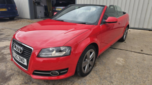 2010 Audi A3 Cabriolet 1.8 Tfsi Sport Euro 4 2dr in Red — image 2