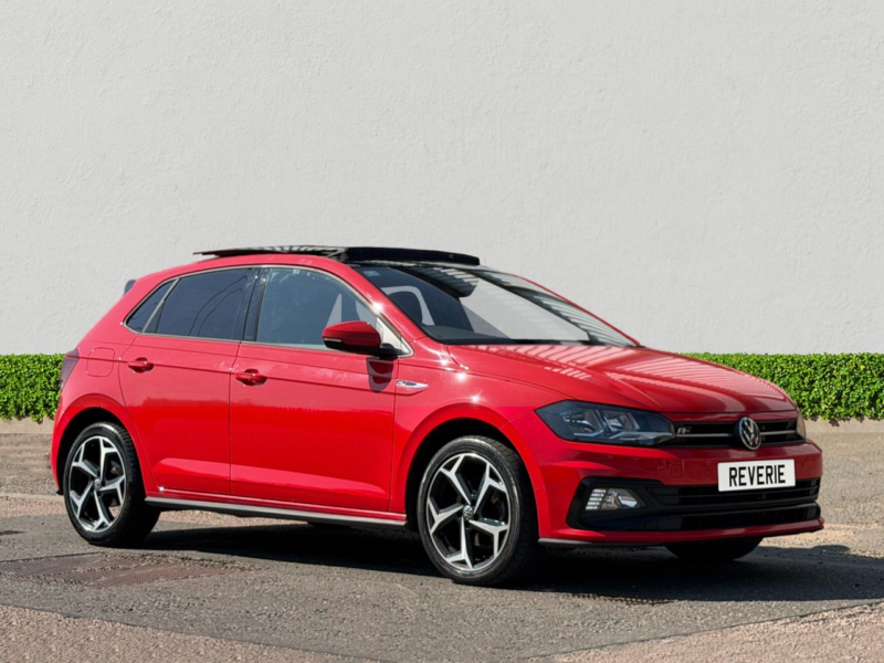 2021 Volkswagen Polo 1.0 Tsi R-Line Hatchback 5dr Petrol Manual Euro 6 (s/s) (110 Ps) in Red — image 1