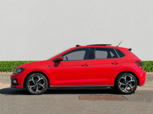 2021 Volkswagen Polo 1.0 Tsi R-Line Hatchback 5dr Petrol Manual Euro 6 (s/s) (110 Ps) in Red — image 4
