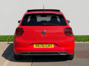 2021 Volkswagen Polo 1.0 Tsi R-Line Hatchback 5dr Petrol Manual Euro 6 (s/s) (110 Ps) in Red — image 6