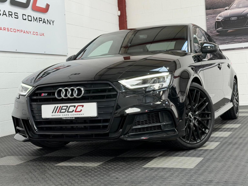 2020 Audi S3 2.0 Tfsi Black Edition S Tronic Quattro Euro 6 (s/s) 4dr in Black — image 1