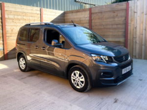 2019 Peugeot Rifter 3 SEAT Wheelchair Accessible Disabled Access Vehicle Wav in Grey — image 3