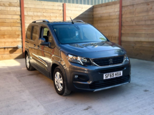 2019 Peugeot Rifter 3 SEAT Wheelchair Accessible Disabled Access Vehicle Wav in Grey — image 4