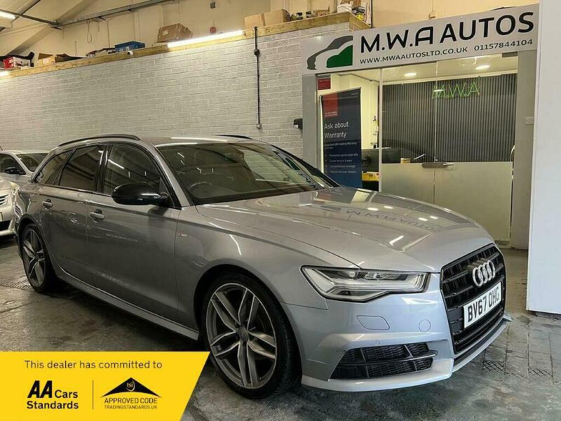 2017 Audi A6 Avant 2.0 Tdi Ultra Black Edition Estate 5dr Diesel S Tronic Euro 6 (s/s) (190 Ps) in Grey — image 1