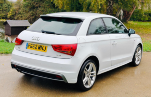 2012 Audi A1 1.4 Tfsi S Line Euro 5 (s/s) 3dr in White — image 3