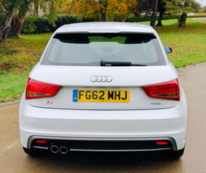 2012 Audi A1 1.4 Tfsi S Line Euro 5 (s/s) 3dr in White — image 4