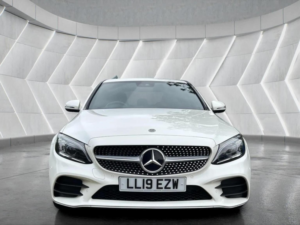 2019 Mercedes-Benz C Class 1.5 C200 Mhev Eq Boost Amg Line (premium) G-Tronic+ Euro 6 (s/s) 4dr in White — image 2