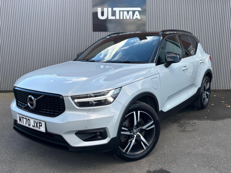 2020 Volvo Xc40 1.5h T4 Recharge 10.7kwh R-Design Auto Euro 6 (s/s) 5dr in Silver — image 1