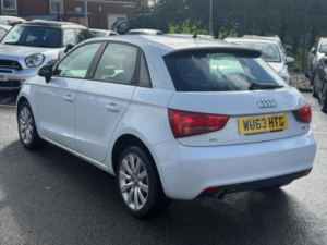 2013 Audi A1 1.6 Tdi Sport Sportback Euro 5 (s/s) 5dr in White — image 5