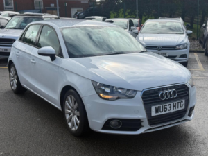 2013 Audi A1 1.6 Tdi Sport Sportback Euro 5 (s/s) 5dr in White — image 6