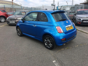 2014 Fiat 500 1.2 S Euro 6 (s/s) 3dr in Blue — image 5