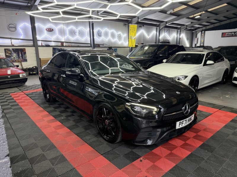 2022 Mercedes-Benz E Class 2.0 E220dh Mhev Amg Line Night Edition in Black — image 1