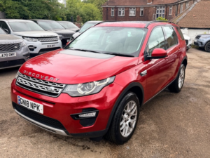 2018 Land Rover Discovery Sport Ed4 Hse in Red — image 3