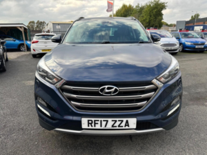 2017 Hyundai Tucson 2.0 Crdi Premium Se Auto 4WD Euro 6 5dr in Blue — image 2