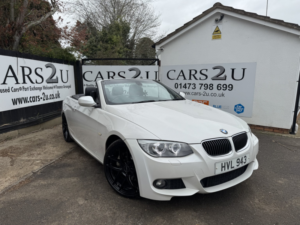 2013 BMW 3 Series 3.0 330d M Sport Convertible in White — image 2